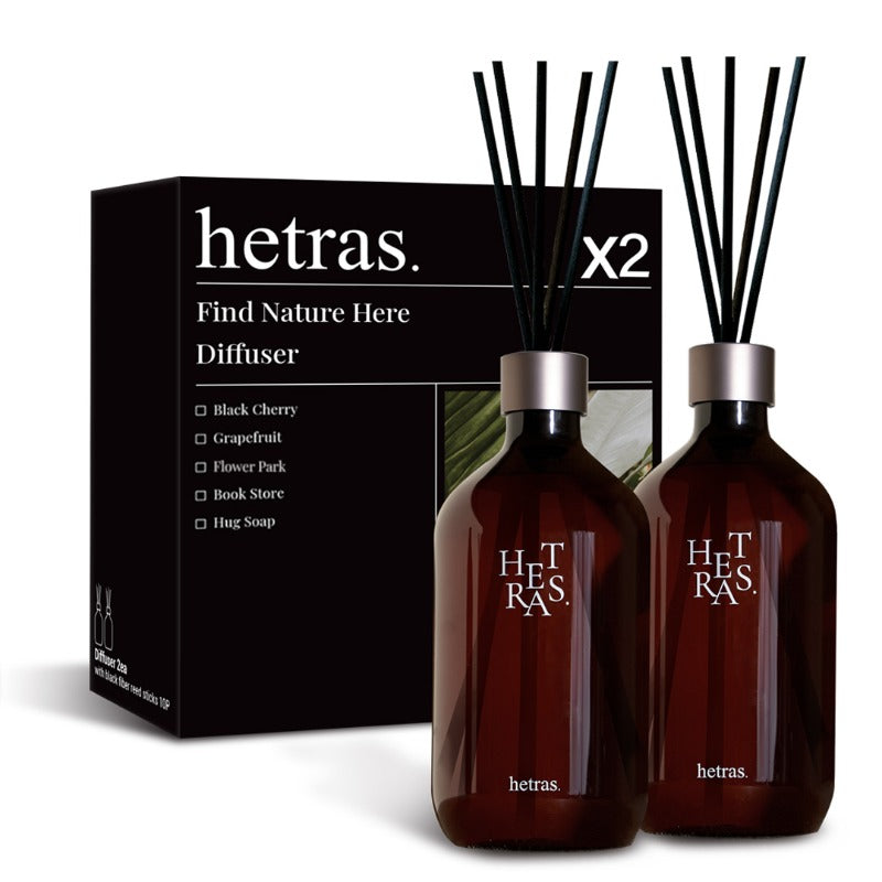 Hetras Premium Diffuser 2-Pack [1000ml] from Korea